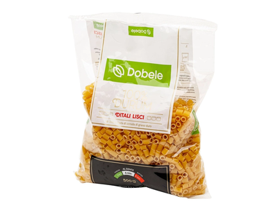 Makaronai DOBELE Durum Ditali Lisci, 500 g
