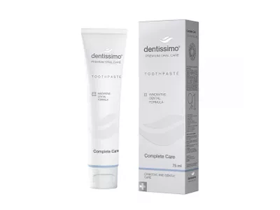 DENTISSIMO dantų pasta kasdienei priežiūrai COMPLETE CARE, 75 ml