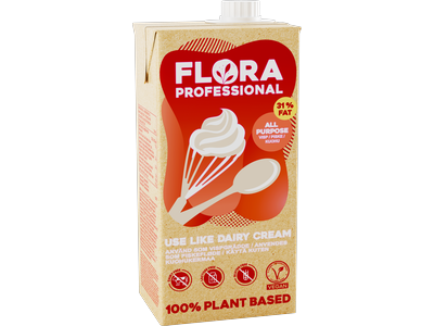 Veganiškas augalinis kremas, FLORA,Professional. HALAL, 31%.1l (M)