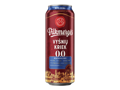 Nealk. alaus kokt. VILKM. VYŠNIŲ KRIEK, 0,5 l