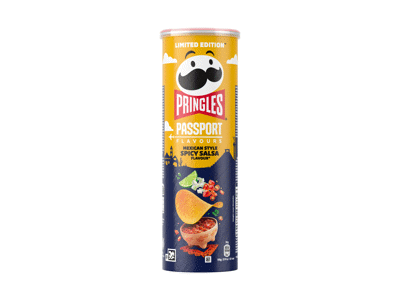 Bulvių užkandis PRINGLES, meksikietiškos salsos sk., 165 g