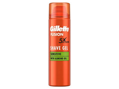 Skutimosi gelis GILLETTE FUSION Ultra Sensitive, 200ml