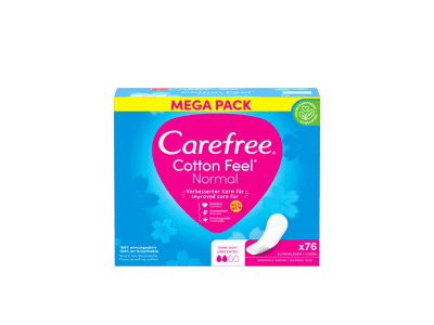 Higieniniai įklotai CAREFREE COTTON, 76 vnt.