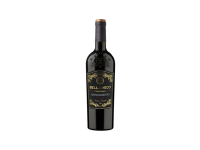 Vynas BELLAMICO APPASSIMENTO, raudonasis, sausas, 14%, 750ml