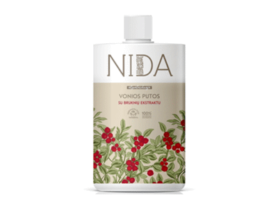 Vonios putos NIDA su bruknių ekstraktu, 750 ml