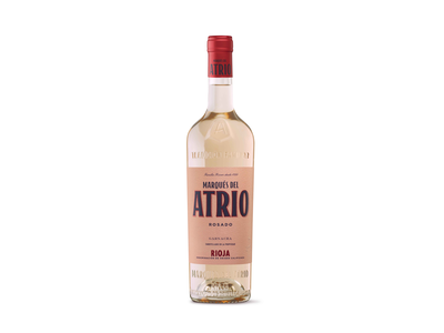Vynas MARQUES DEL ATRIO, Rioja Rosado, rausvas, 13%, 0,75 l
