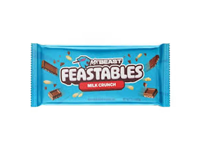 Šokoladas MRBEAST FEASTABLES (MILK CRUNCH), 60 g
