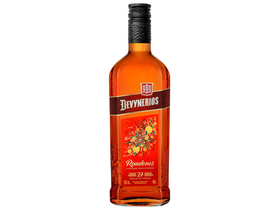 Balzamas sp.gėrimas RAUDONOS DEVYNERIOS, 35%, 0,5 l