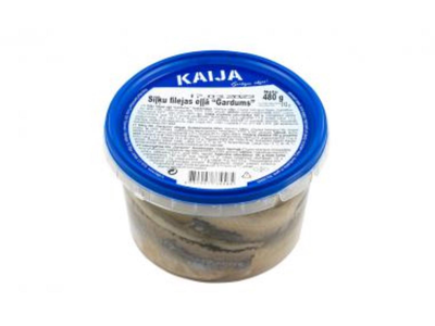 Silkės filė aliejuje KAIJA "Gardums", 400 g
