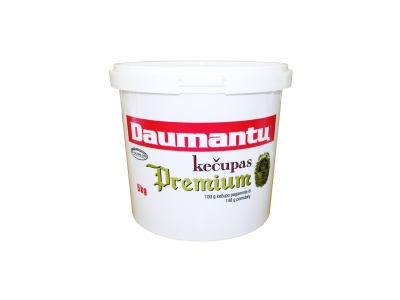 Kečupas DAUMANTŲ PREMIUM, 26 % pastos, (5) kg