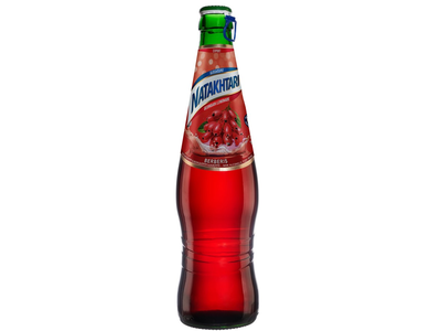 Gazuotas gaivusis gėrimas NATAKHTARI, raugerškio uogų skonio, 0,5l