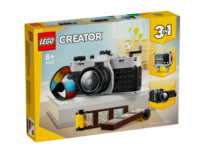 Konstruktorius LEGO RETRO FOTOAPARATAS 31147