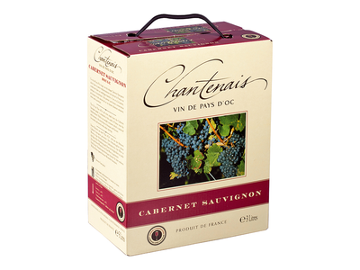 Vynas CHANTENAIS Cabernet Sauvignon, raudonas, sausas, 3 l