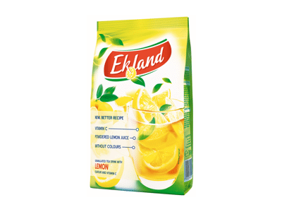 Tirpusis arbatos gėrimas EKLAND, citrinų skonio, 300 g