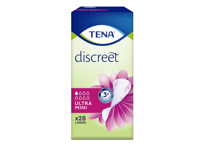 Įklotai moterims TENA, Discreet Ultra Mini, 28 vnt