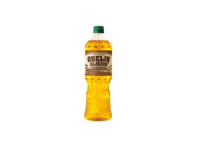 Saulėgrąžų aliejus OBELIŲ, nerafinuotas, 0,9 l