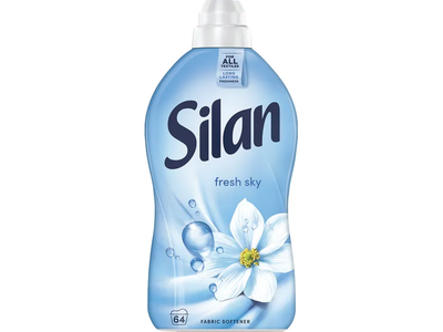 Skalbinių minkštiklis SILAN FRESH SKY, 64 skalb., 1.41 l