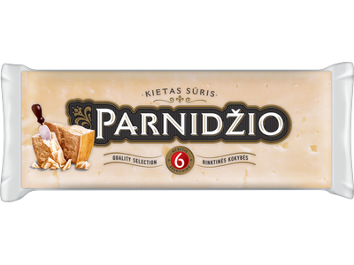 Kietas sūris PARNIDŽIO, 40%, 6 mėnesių, 200 g