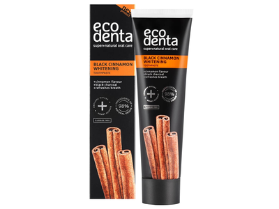 Bal. dantų pasta ECODENTA su cinam., 100 ml
