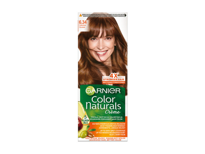 Garnier Color Naturals 6.34, šokoladas. 