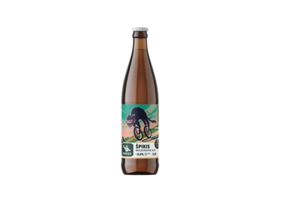 Nealkoholinis šviesusis alus ŠPIKIS, 500 ml