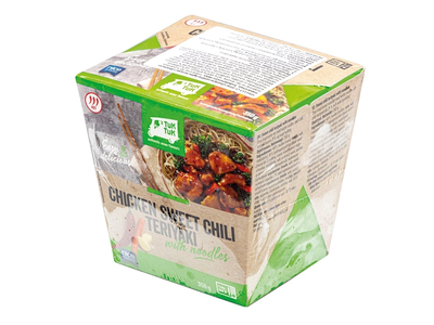 Makaronai su saldžiarūgšte Teriyaki vištiena NICE'N EASY, 350 g