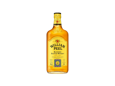 Viskis WILLIAM PEEL BLENDED, alk. 40 % tūrio, 0,5 l