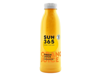Šviežios apelsinų sultys SUN365, 500ml