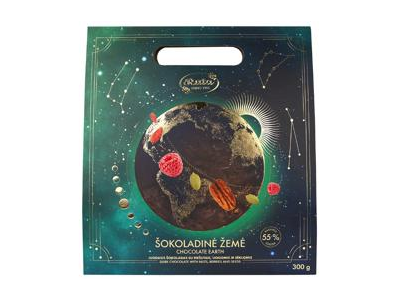 Juodasis šokoladas RŪTA ŠOKOLADINĖ ŽEMĖ, 300 g