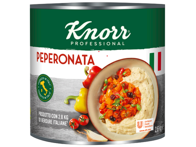 Paprikos pomidorų padaže KNORR, Collezione Italiana Peperonata, 2,6 kg