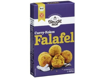 Ruošinys falafeliams su kariu ir kokosais, 160 g