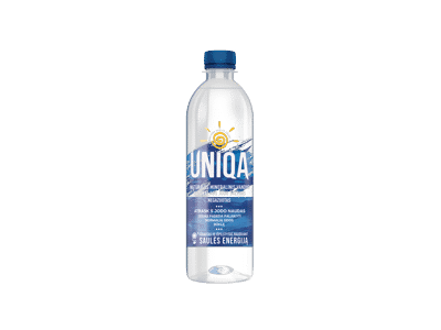 Negazuotas natūralus mineralinis vanduo UNIQA, 500 ml