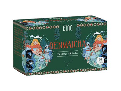 Žalioji arbata ETNO GENMAICHA, 40 g