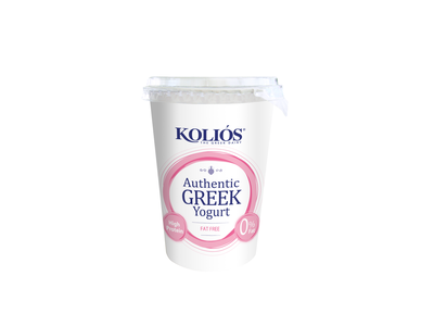 Graikiškas jogurtas KOLIOS, 0%, autentiškas, 500 g