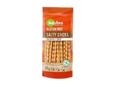 Sūrios lazdelės BALVITEN GLUTEN FREE, 80 g