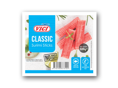 Surimio lazdelės VIČI, atvėsintos, 500 g