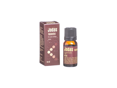 Nereceptinis vaistinis preparatas JODAS VALENTIS 5%, 10ml