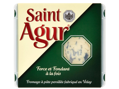 Pelėsinis sūris SAINT AGUR su mėlynuoju pelėsiu, 125 g