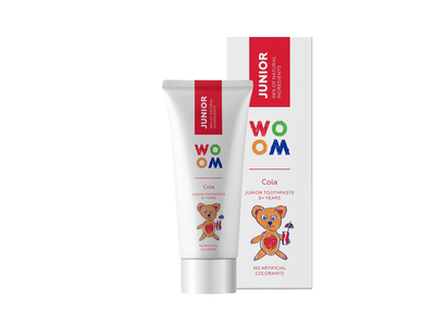 Dantų pasta WOOM Junior Cola, 50 ml