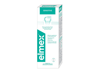 Burnos skalavimo skystis ELMEX SENSITIVE, 400 ml