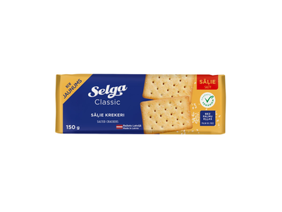 Sūrūs krekeriai SELGA, 150 g