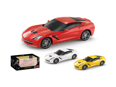 Žaislinis automobilis Corvette C7, 1:24, 1 vnt.
