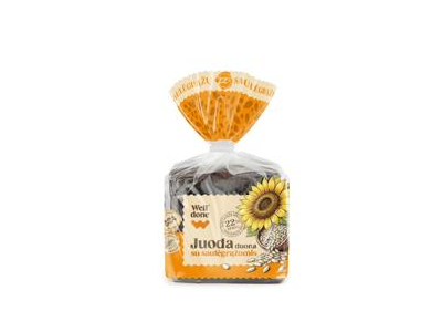 Juoda duona su saulėgrąžomis WELL DONE, 280 g
