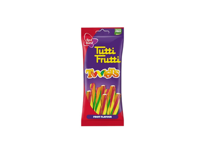 Kramt. saldainiai TUTTI FRUTTI TWISTS, 100 g