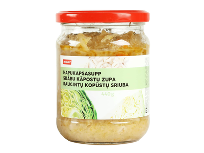 Raugintų kopūstų sriuba RIMI, 440 g