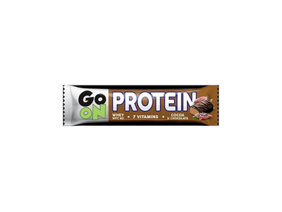 Baltym. batonėl. GO ON PROTEIN kakavos skonio , 50 g
