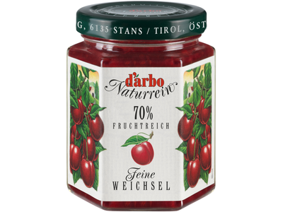 Vyšnių užtepas D'ARBO, 70%, 200 g