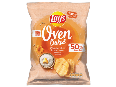 Bulvių traškučiai LAY'S, Oven Baked voveraičių  skonio, 180 g