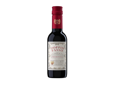 Raudonasis sausas vynas DOPPIO PASSO PRIMITIVO, 250 ml
