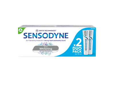 Dantų pasta SENSODYNE EX. WH. DUO, 2 x 75 ml